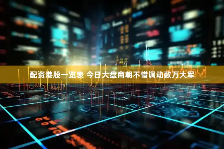 配资港股一览表 今日大盘商朝不惜调动数万大军